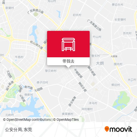 公安分局地图