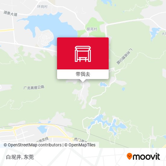 白坭井地图