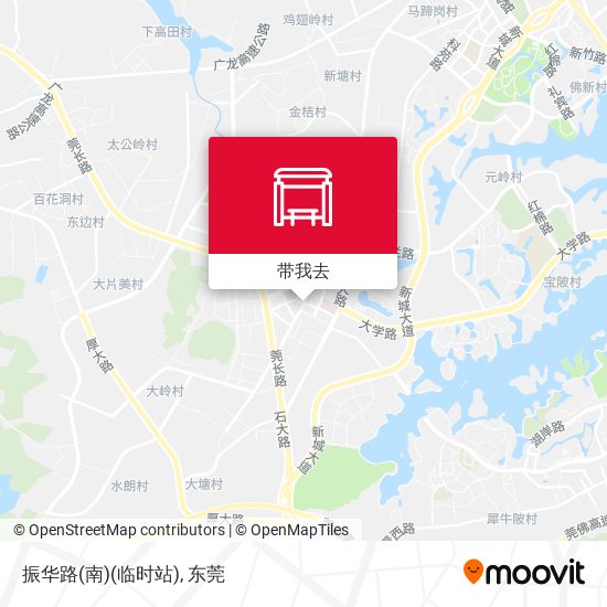 振华路(南)(临时站)地图