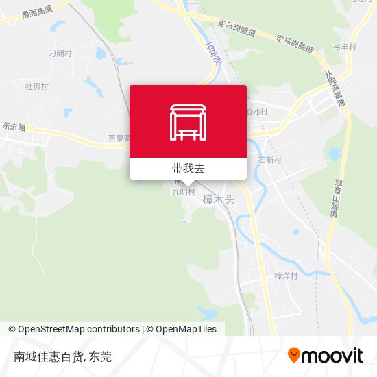 南城佳惠百货地图
