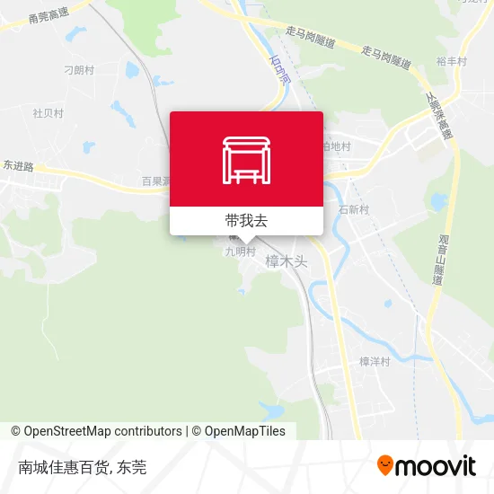 南城佳惠百货地图