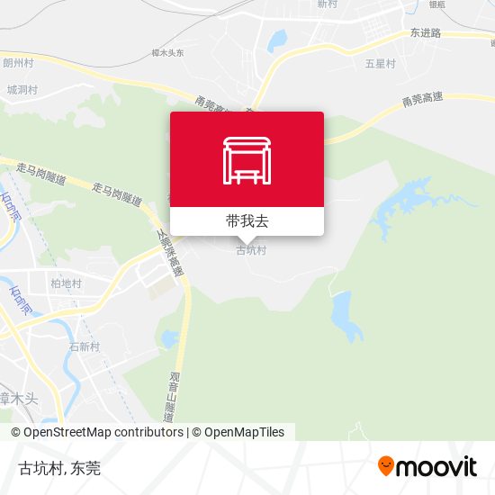 古坑村地图