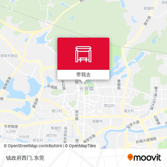 镇政府西门地图