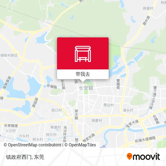 镇政府西门地图