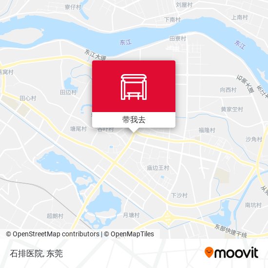 石排医院地图