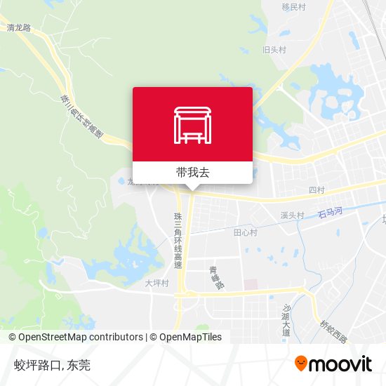 蛟坪路口地图