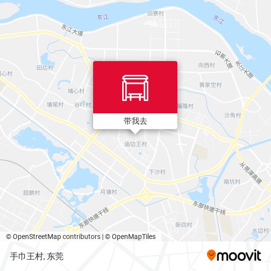 手巾王村地图