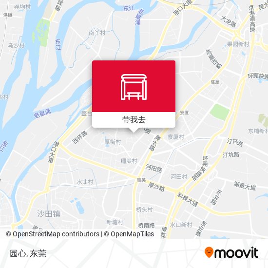 园心地图
