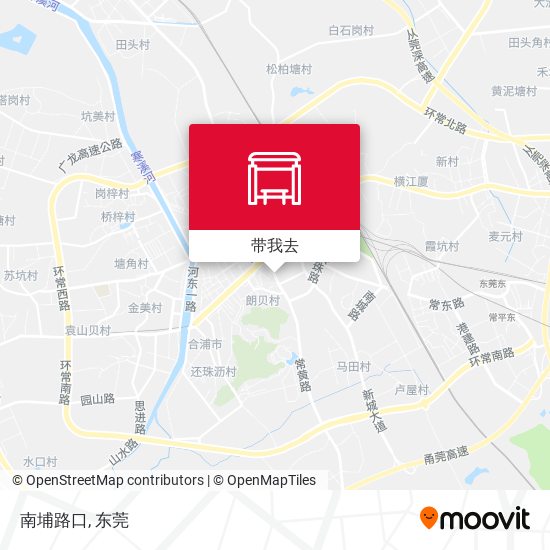南埔路口地图