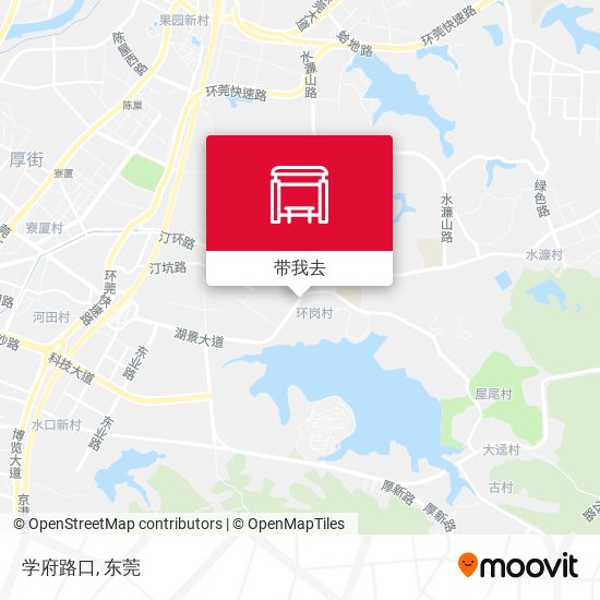 学府路口地图