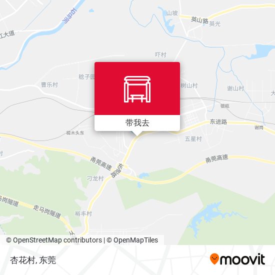 杏花村地图