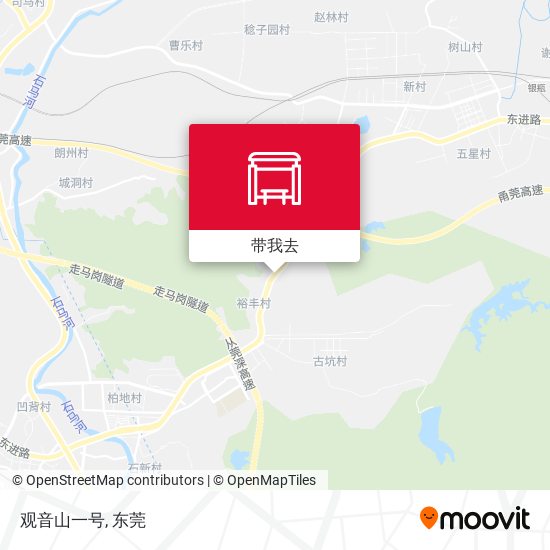 观音山一号地图