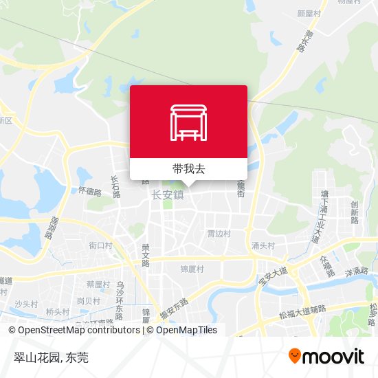 翠山花园地图