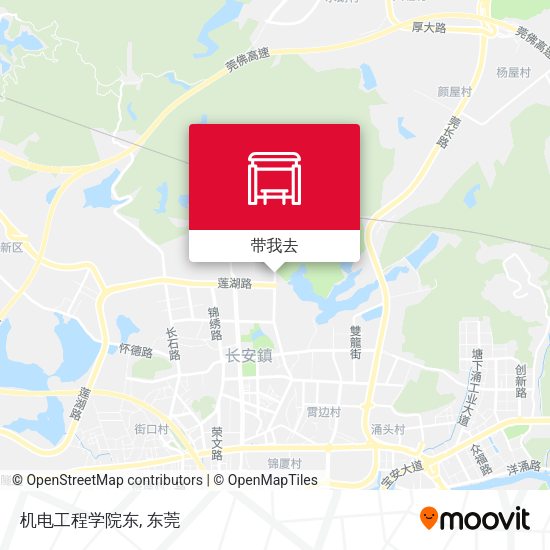 机电工程学院东地图