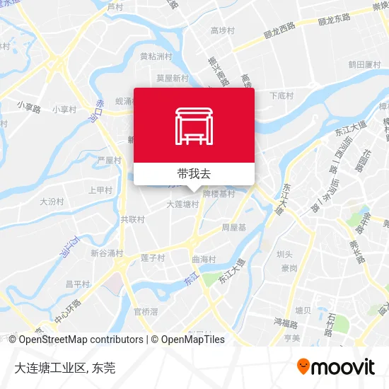 大连塘工业区地图