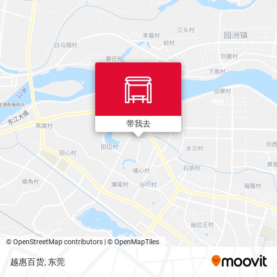 越惠百货地图