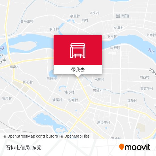 石排电信局地图