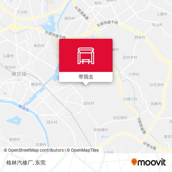 格林汽修厂地图