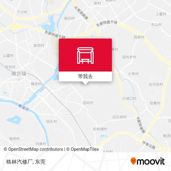 格林汽修厂地图