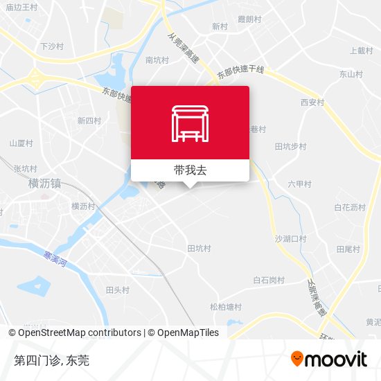 第四门诊地图