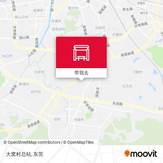 大窝村总站地图