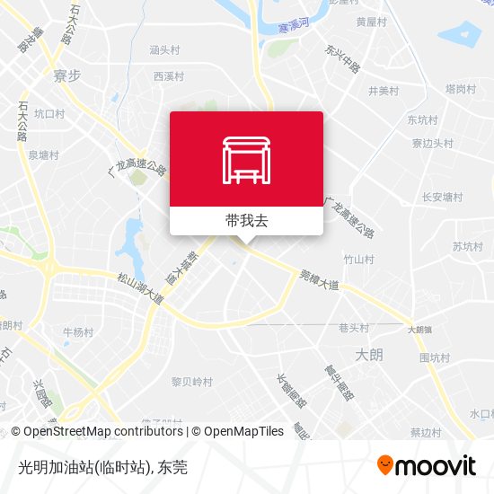 光明加油站(临时站)地图