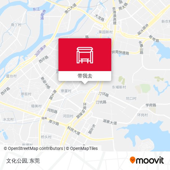 文化公园地图