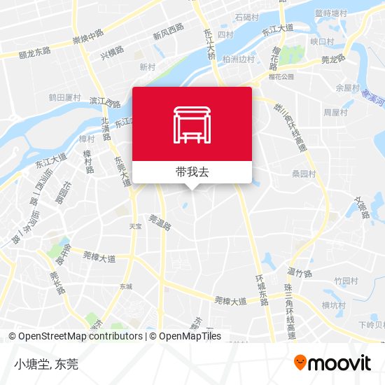 小塘坣地图