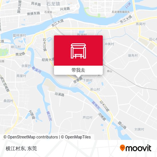 横江村东地图