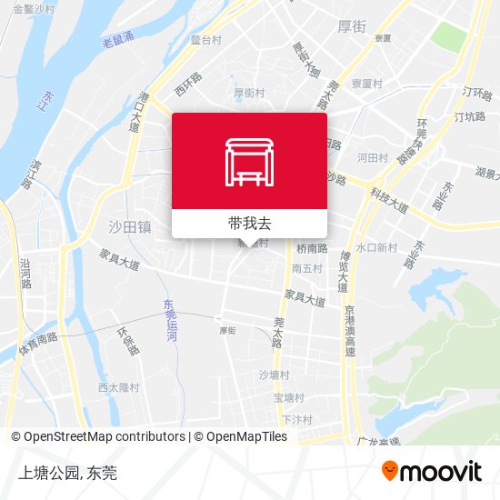 上塘公园地图