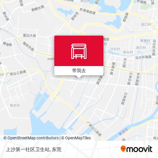 上沙第一社区卫生站地图