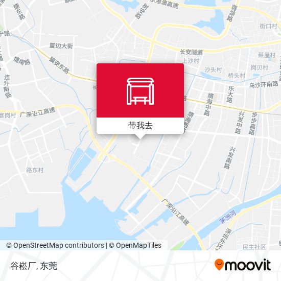 谷崧厂地图