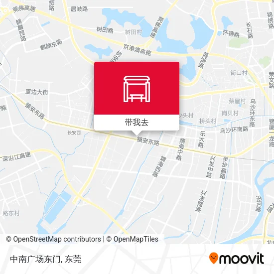 中南广场东门地图