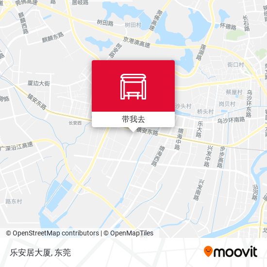 乐安居大厦地图