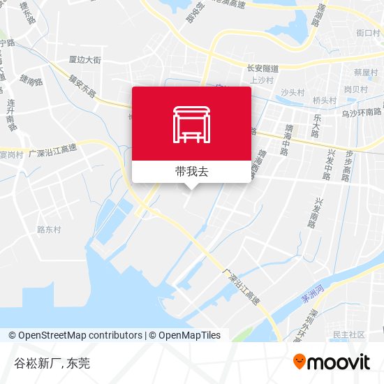 谷崧新厂地图