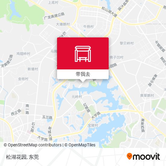 松湖花园地图
