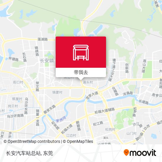 长安汽车站总站地图
