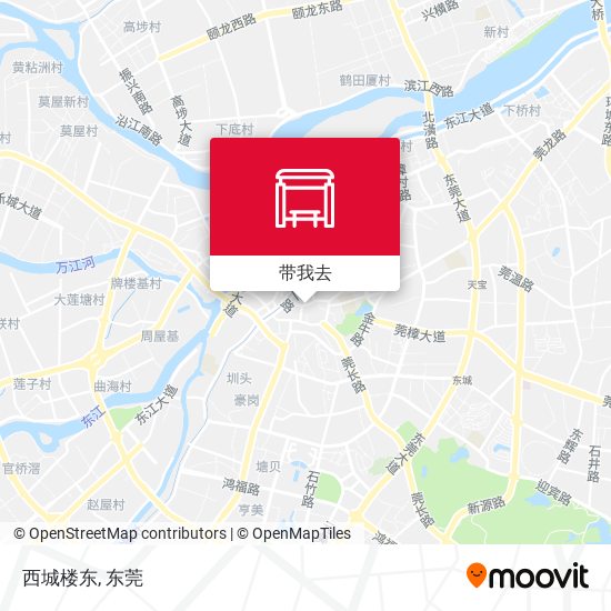 西城楼东地图