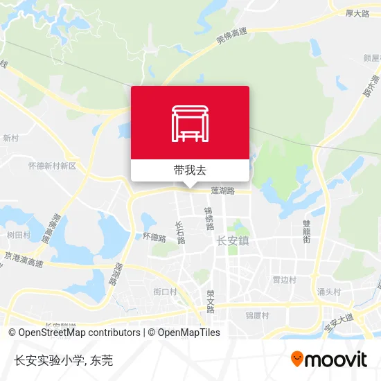 长安实验小学地图