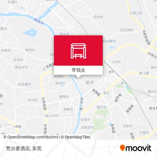 梵尔赛酒店地图