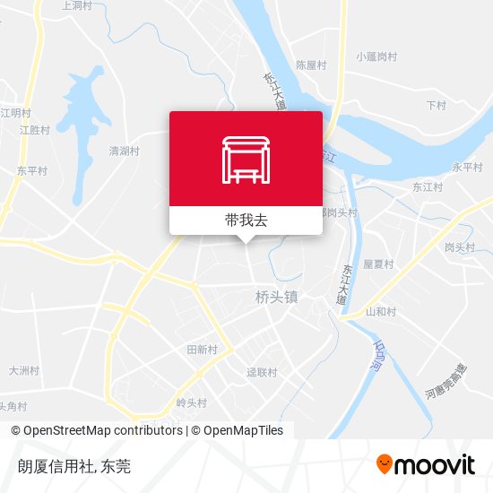 朗厦信用社地图