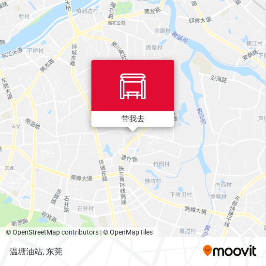 温塘油站地图