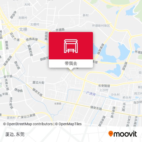 厦边地图
