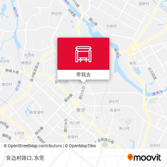 良边村路口地图