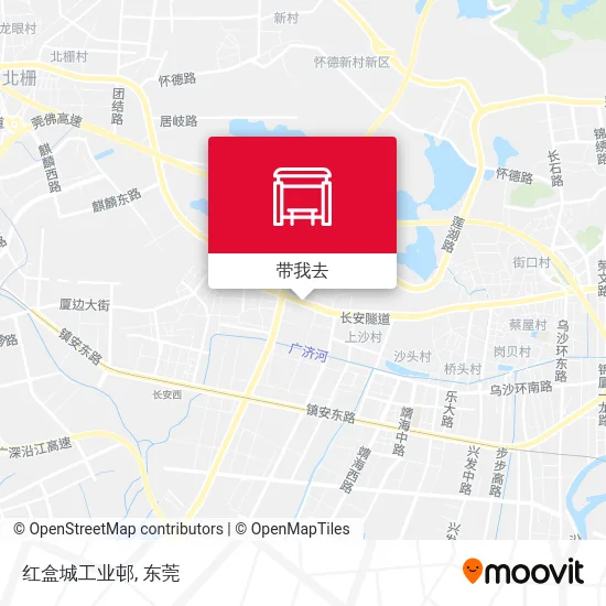 红盒城工业邨地图