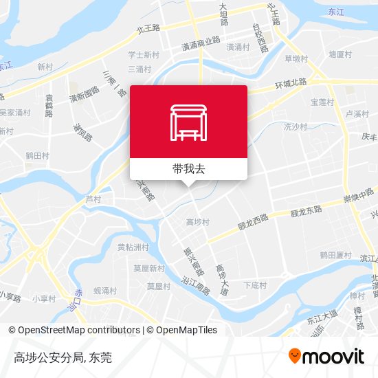 高埗公安分局地图