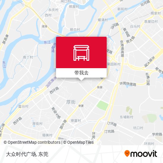 大众时代广场地图