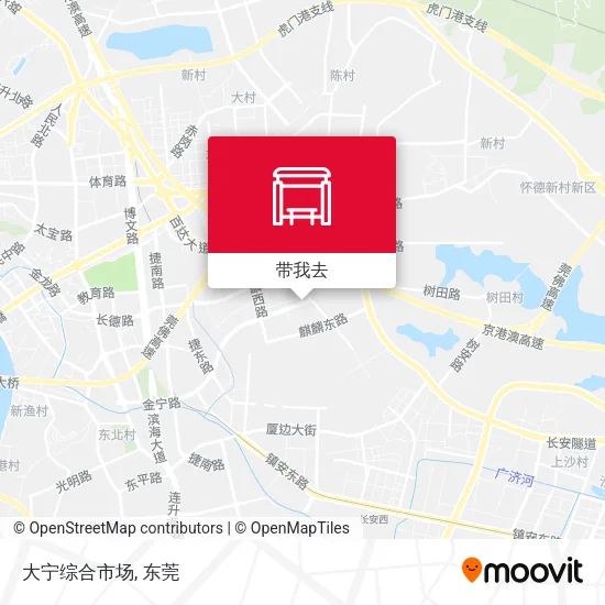 大宁综合市场地图