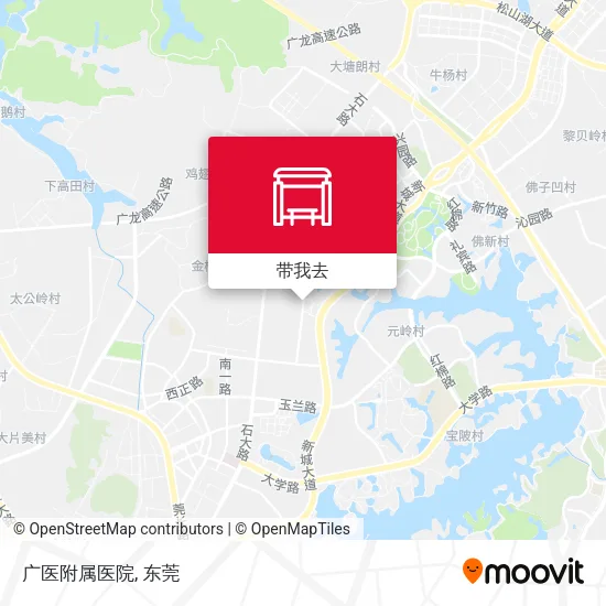 广医附属医院地图