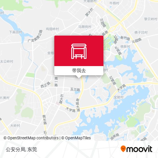 公安分局地图